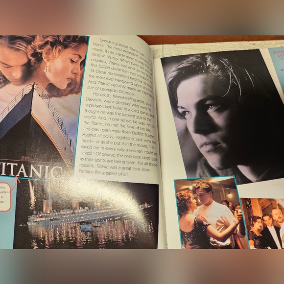 Leonardo DiCaprio Books | Set of 3 | Vintage | 90s | Collectible | - Picture 5 of 15